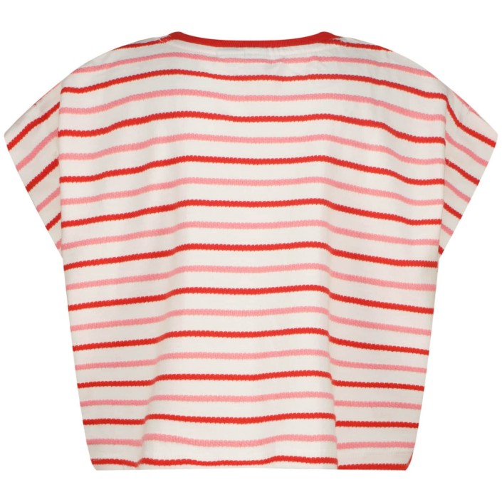 Vingino Huliette T-shirt Real White | Freewear Huliette T-shirt - www.freewear.nl - Freewear