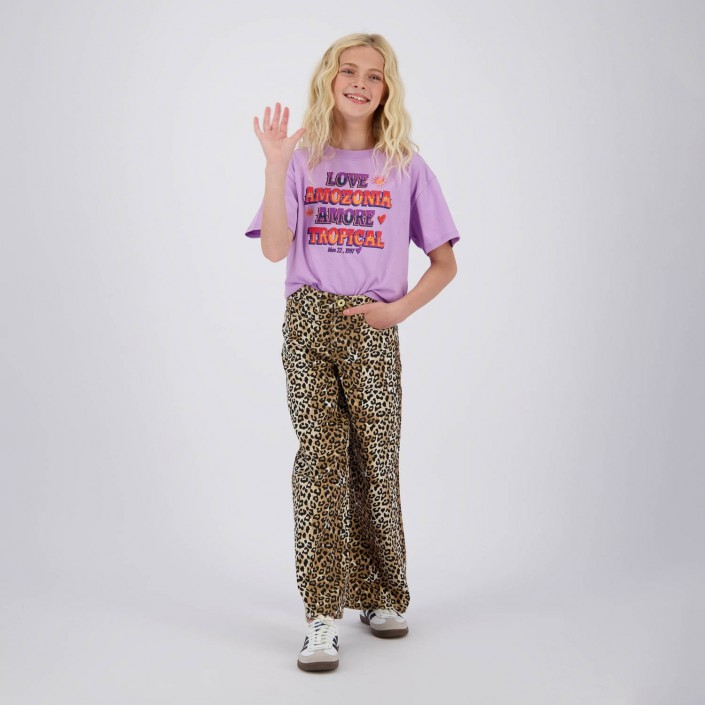 Vingino Hanika T-shirt Lilac blush | Freewear Hanika T-shirt - www.freewear.nl - Freewear