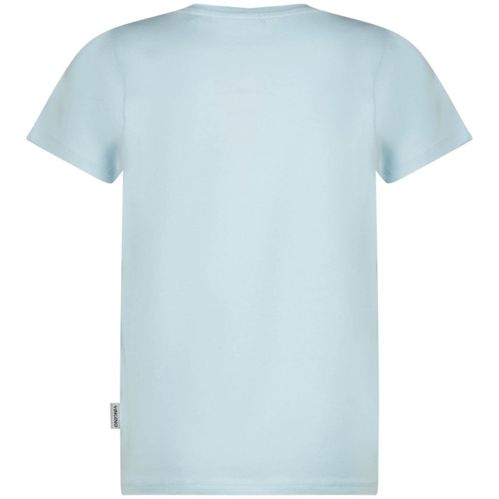 Vingino Hariette T-shirt Powder Blue | Freewear Hariette T-shirt - www.freewear.nl - Freewear