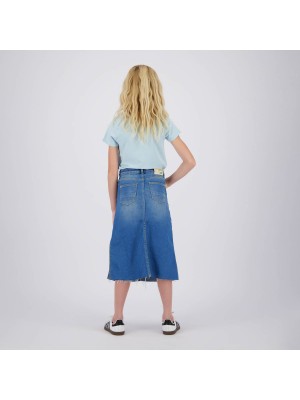 Vingino Hariette T-shirt Powder Blue | Freewear Hariette T-shirt - www.freewear.nl - Freewear