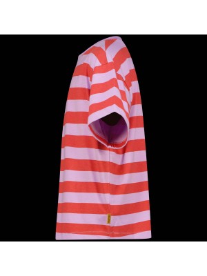 Vingino Basic-Tee Stripe Lilac blush | Freewear Basic-Tee Stripe - www.freewear.nl - Freewear