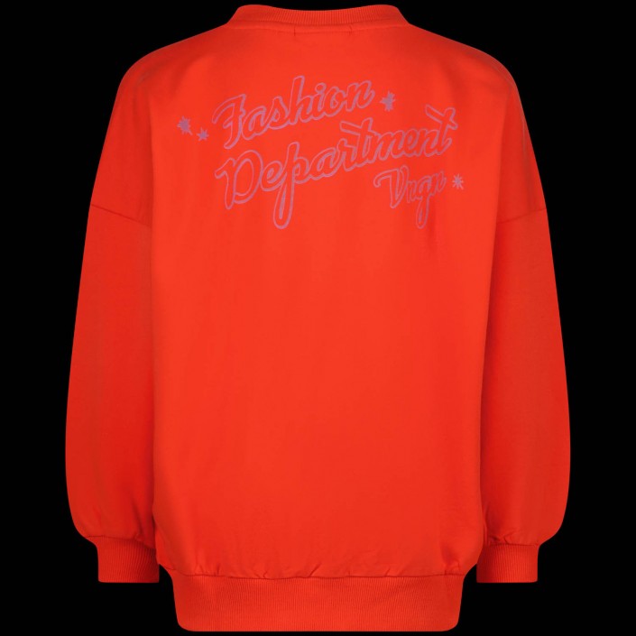 Vingino Basic-RN Oversize Breeze red | Freewear Basic-RN Oversize - www.freewear.nl - Freewear