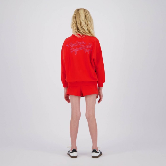 Vingino Basic-RN Oversize Breeze red | Freewear Basic-RN Oversize - www.freewear.nl - Freewear