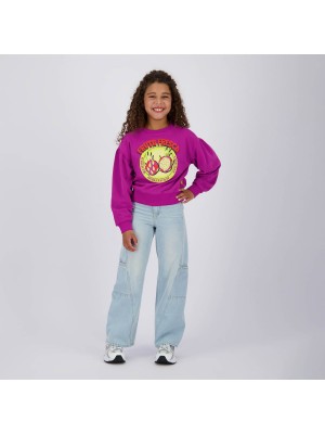 Vingino Nolita Sweater Aster pink | Freewear Nolita Sweater - www.freewear.nl - Freewear