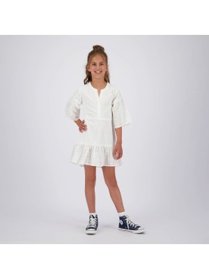 Vingino Paulina Dress Real White | Freewear Paulina Dress - www.freewear.nl - Freewear
