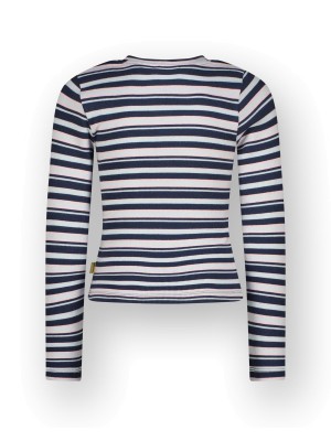 Vingino Basic-Tee Stripe Dark Blue | Freewear Basic-Tee Stripe - www.freewear.nl - Freewear