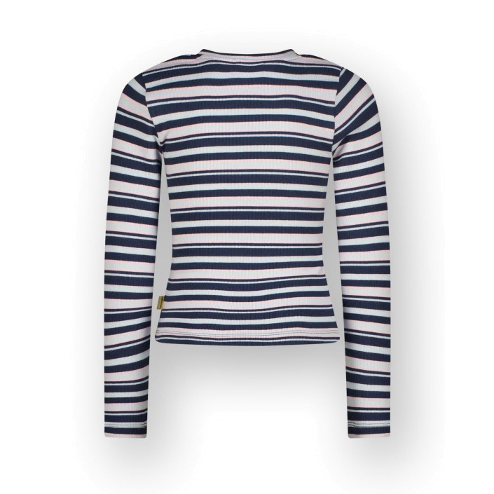 Vingino Basic-Tee Stripe Dark Blue | Freewear Basic-Tee Stripe - www.freewear.nl - Freewear