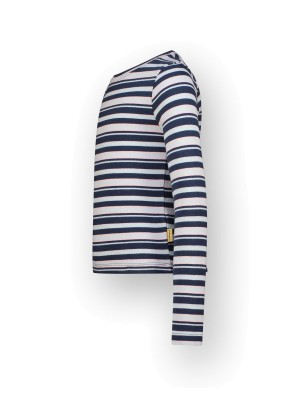 Vingino Basic-Tee Stripe Dark Blue | Freewear Basic-Tee Stripe - www.freewear.nl - Freewear