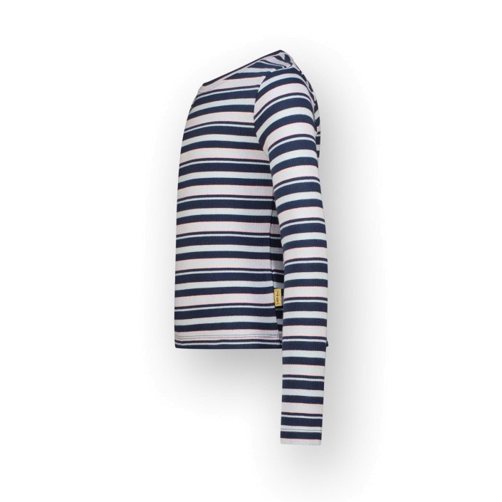 Vingino Basic-Tee Stripe Dark Blue | Freewear Basic-Tee Stripe - www.freewear.nl - Freewear