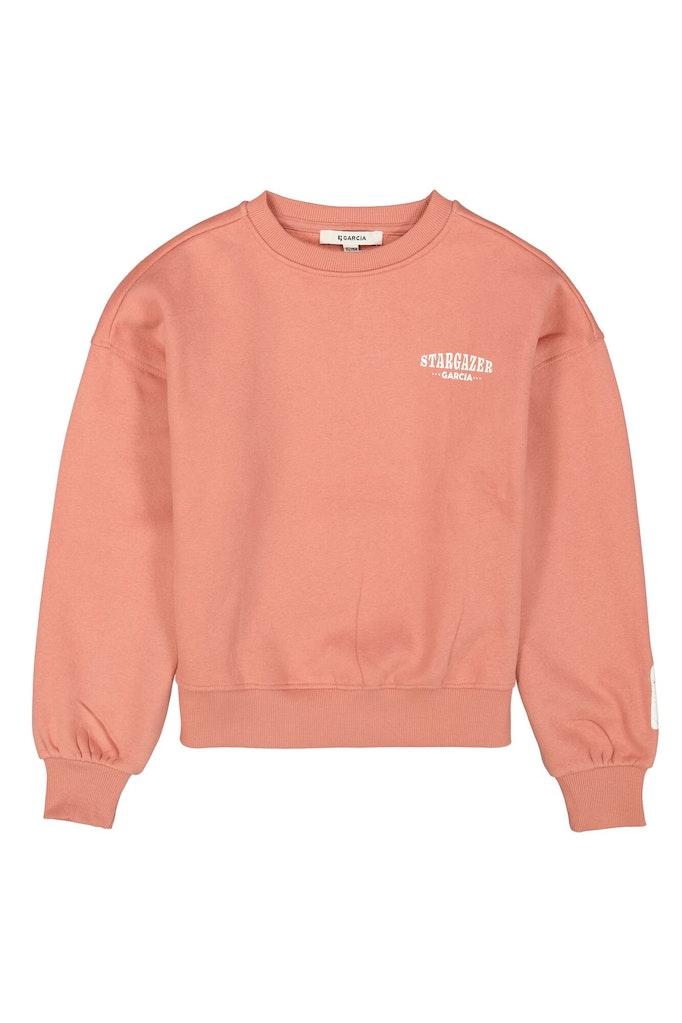 GARCIA Meisjes Sweater Roze - Maat 140/146