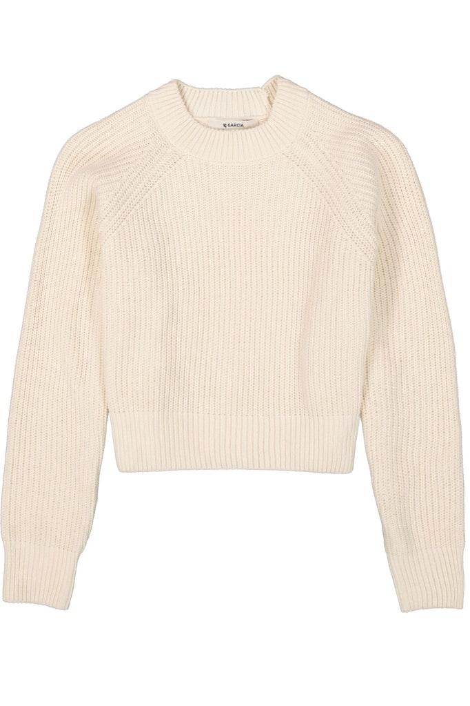 GARCIA Meisjes Trui Bruin - Maat 128/134