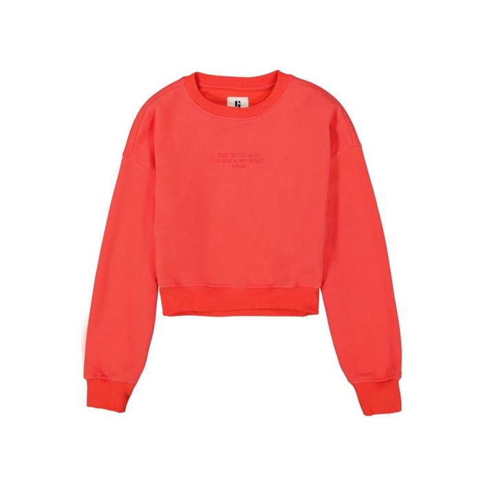 Garcia V42661_girls sweat 3645-red glaze | Freewear V42661_girls sweat - www.freewear.nl - Freewear