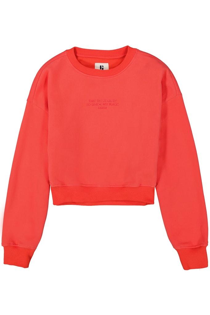 GARCIA Meisjes Sweater Rood - Maat 164/170