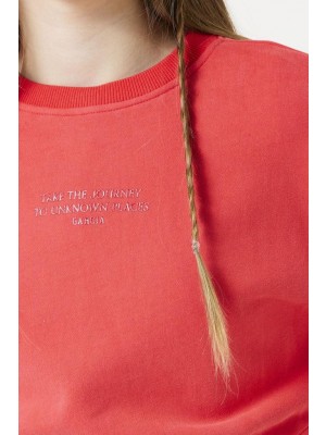 Garcia V42661_girls sweat 3645-red glaze | Freewear V42661_girls sweat - www.freewear.nl - Freewear