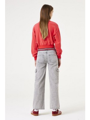 Garcia V42661_girls sweat 3645-red glaze | Freewear V42661_girls sweat - www.freewear.nl - Freewear