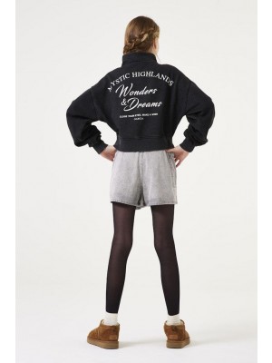 Garcia V42663_girls sweat 1755-off black | Freewear V42663_girls sweat - www.freewear.nl - Freewear