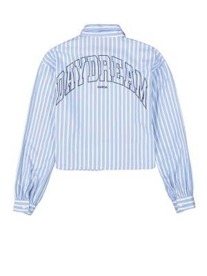 Garcia W42431_girls shirt ls 53-off white | Freewear W42431_girls shirt ls - www.freewear.nl - Freewear