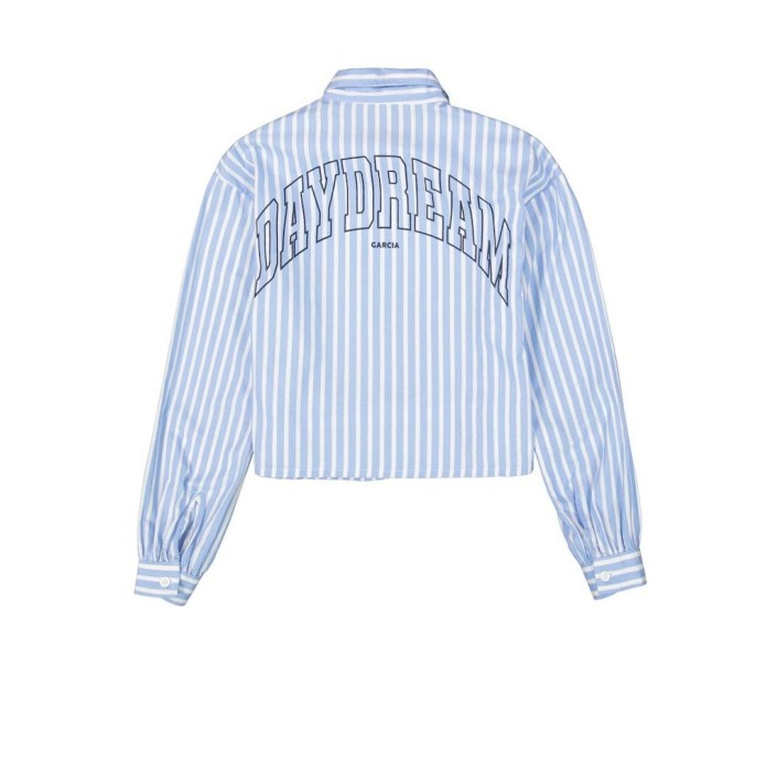 Garcia W42431_girls shirt ls 53-off white | Freewear W42431_girls shirt ls - www.freewear.nl - Freewear