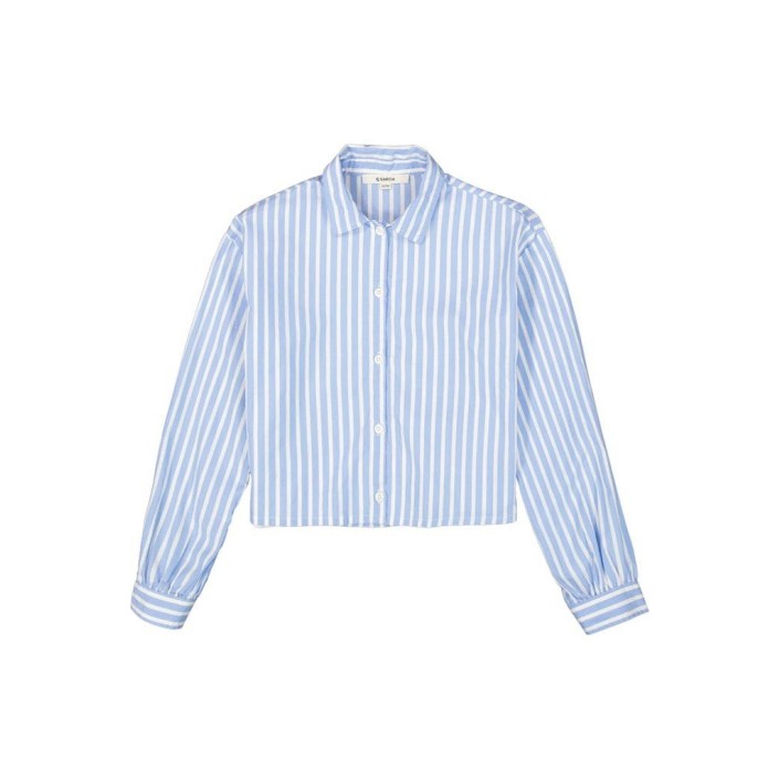 Garcia W42431_girls shirt ls 53-off white | Freewear W42431_girls shirt ls - www.freewear.nl - Freewear