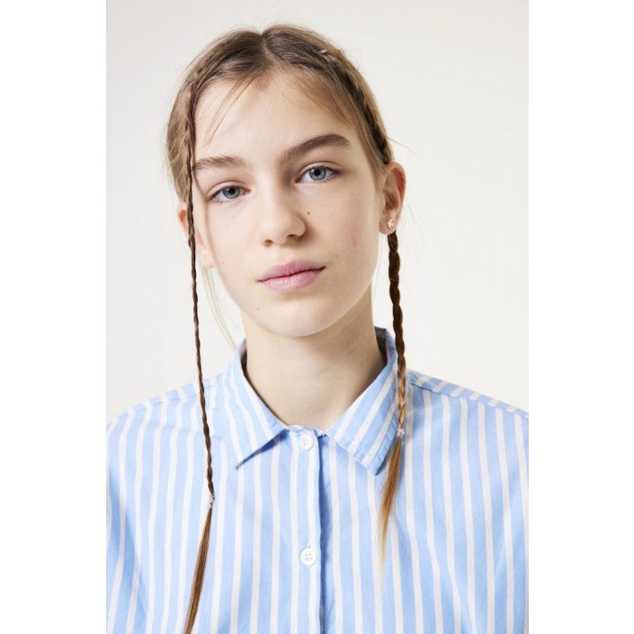 Garcia W42431_girls shirt ls 53-off white | Freewear W42431_girls shirt ls - www.freewear.nl - Freewear