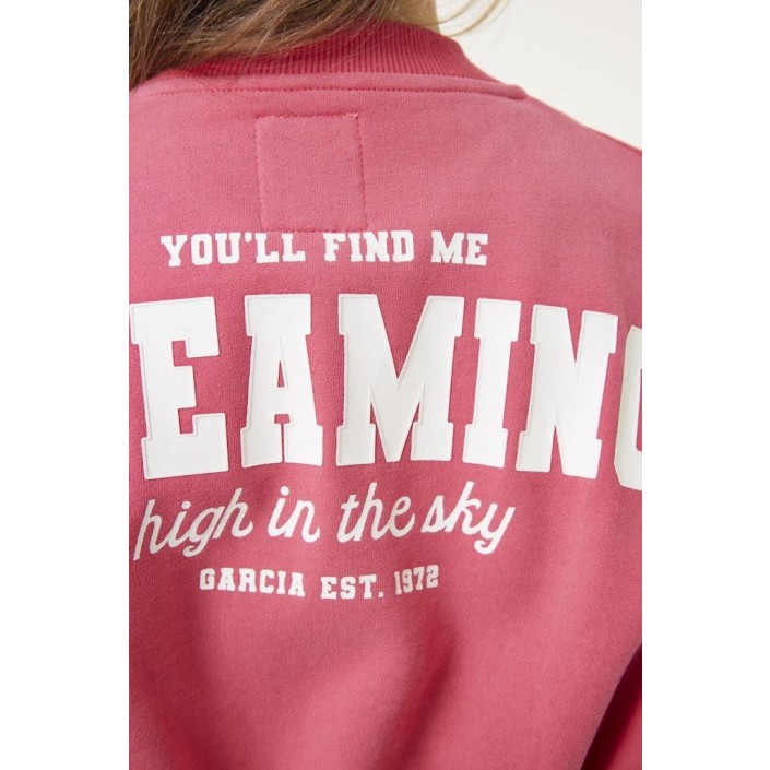 Garcia W42453_girls cardigan sweat 3937-sugar pink | Freewear W42453_girls cardigan sweat - www.freewear.nl - Freewear