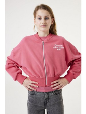 Garcia W42453_girls cardigan sweat 3937-sugar pink | Freewear W42453_girls cardigan sweat - www.freewear.nl - Freewear