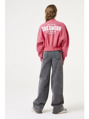 Garcia W42453_girls cardigan sweat 3937-sugar pink | Freewear W42453_girls cardigan sweat - www.freewear.nl - Freewear
