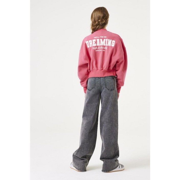 Garcia W42453_girls cardigan sweat 3937-sugar pink | Freewear W42453_girls cardigan sweat - www.freewear.nl - Freewear