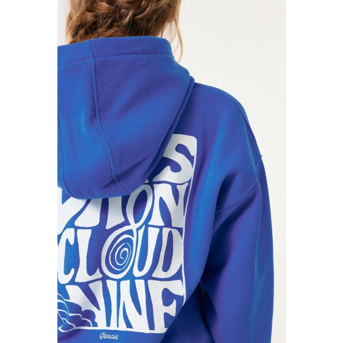 Garcia W42461_girls sweat 4577-cobalt blue | Freewear W42461_girls sweat - www.freewear.nl - Freewear