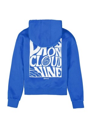 Garcia W42461_girls sweat 4577-cobalt blue | Freewear W42461_girls sweat - www.freewear.nl - Freewear
