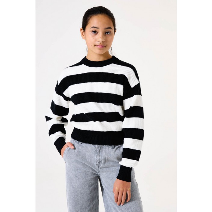 Garcia Z2020_girls pullover 1755-off black | Freewear Z2020_girls pullover - www.freewear.nl - Freewear