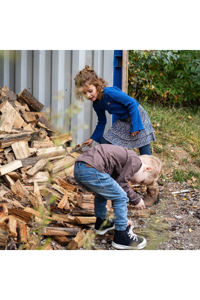 Koko Noko Ki Skort print dark blue