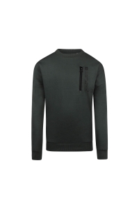 No Way Monday Ki Sweater crewneck army green