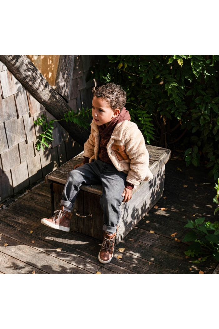 Koko Noko Ki Jacket fur sand