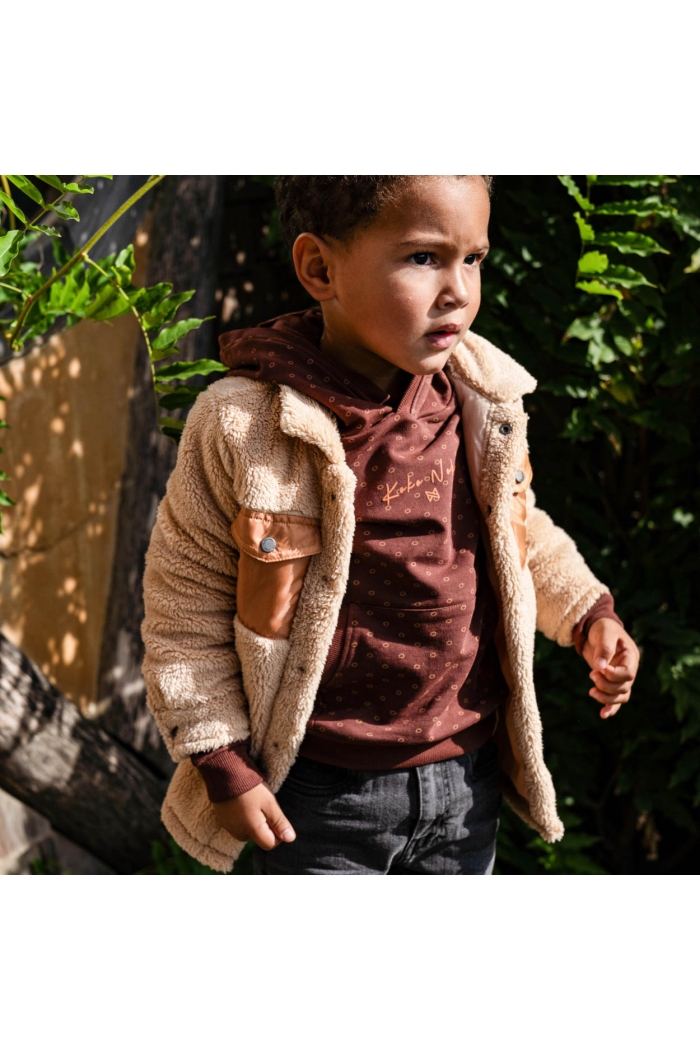 Koko Noko Ki Jacket fur sand