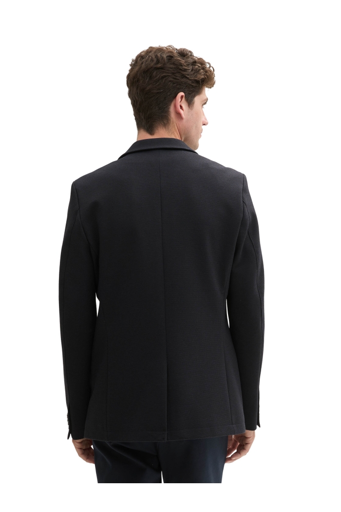 Tom Tailor Group Structure Blazer sky captain blue