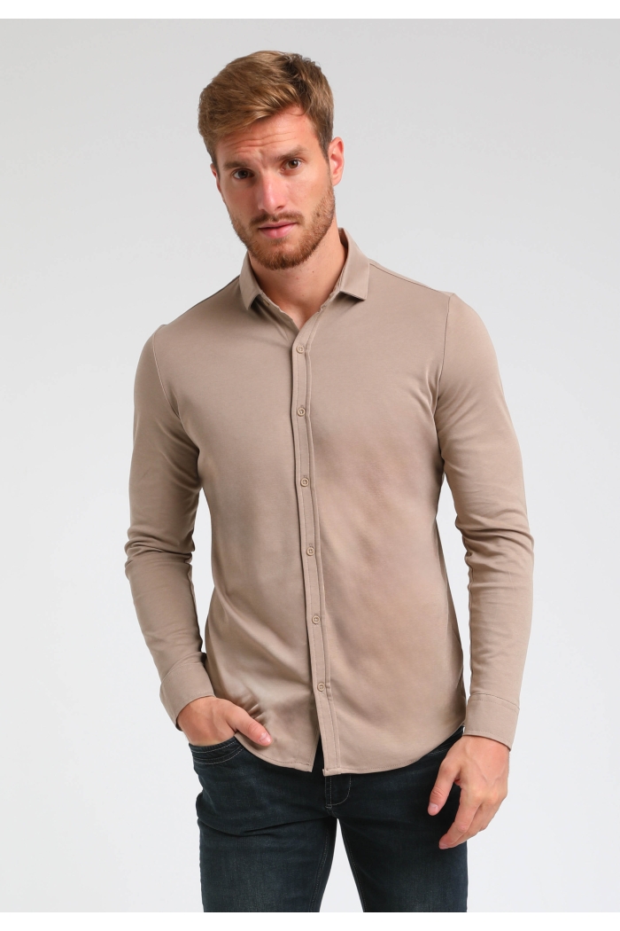 Multi Brands Premium Overhemd taupe