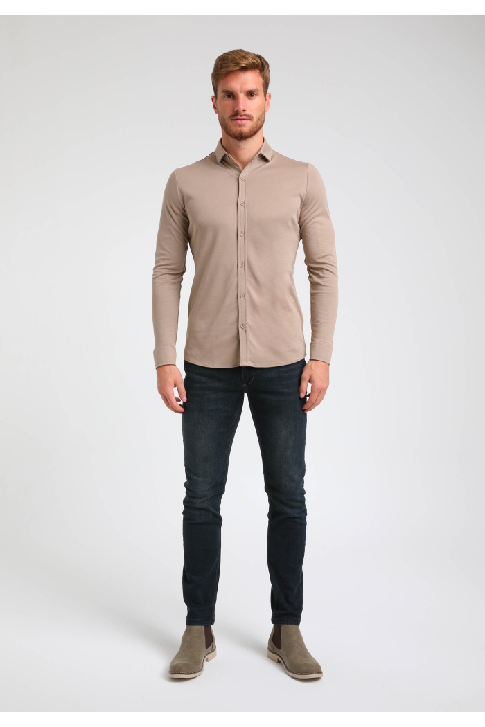 Multi Brands Premium Overhemd taupe