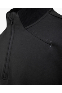 Cruyff Ki Maxout 1/4 zip sweat charcoal