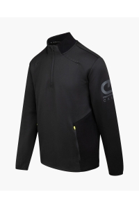Cruyff Ki Maxout 1/4 zip sweat charcoal