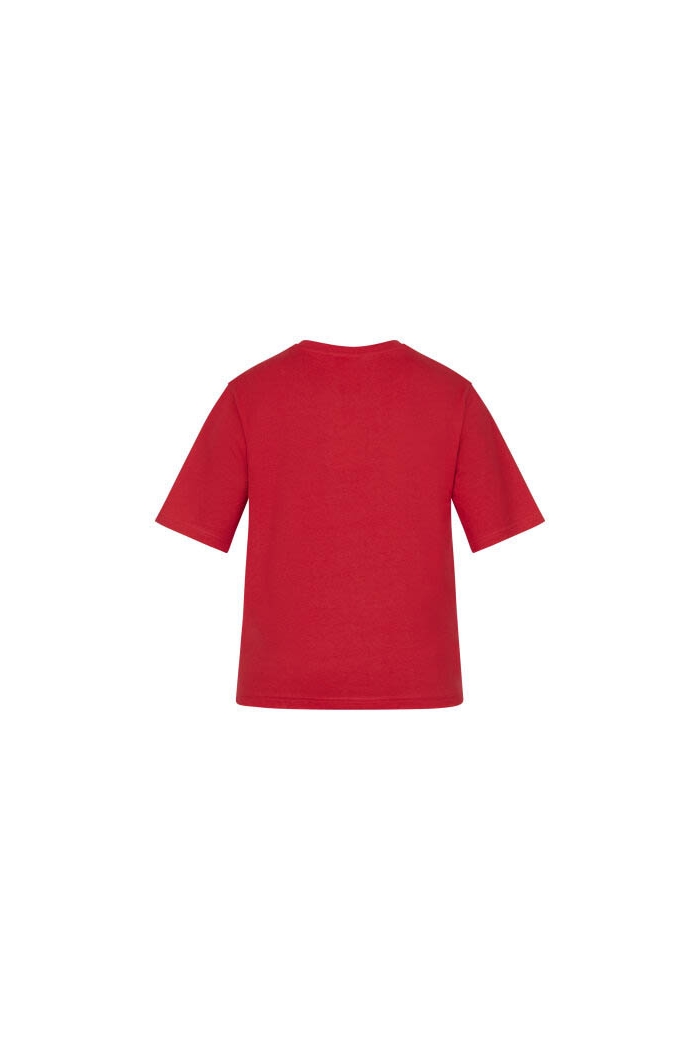 Sisters Point T-shirt Heka-Loose ss rood