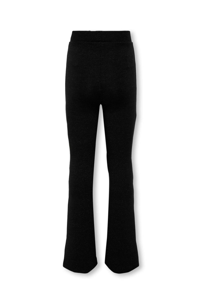 ONLY KOGROMA GLITTER FLAIRED PANT JRS black/dtm lurex