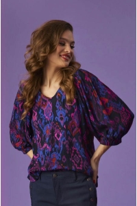 Ze-Ze Blouse Isla print