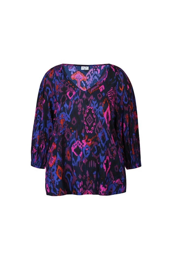 Ze-Ze Blouse Isla print