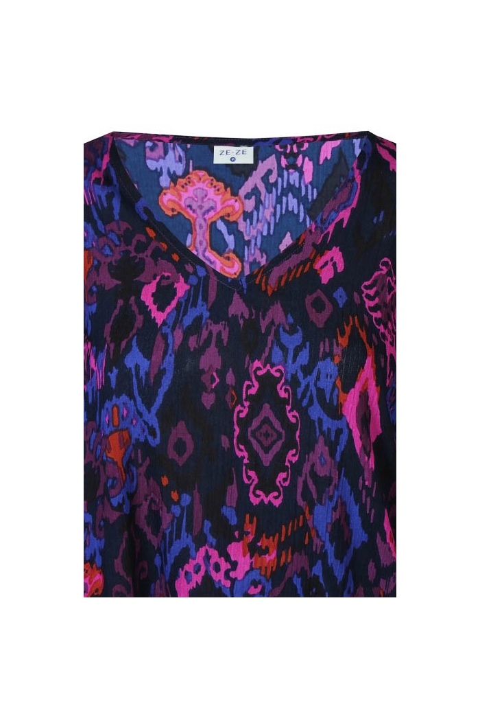 Ze-Ze Blouse Isla print