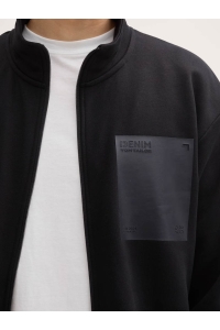 Tom Tailor Collar Zipper Jacket zwart