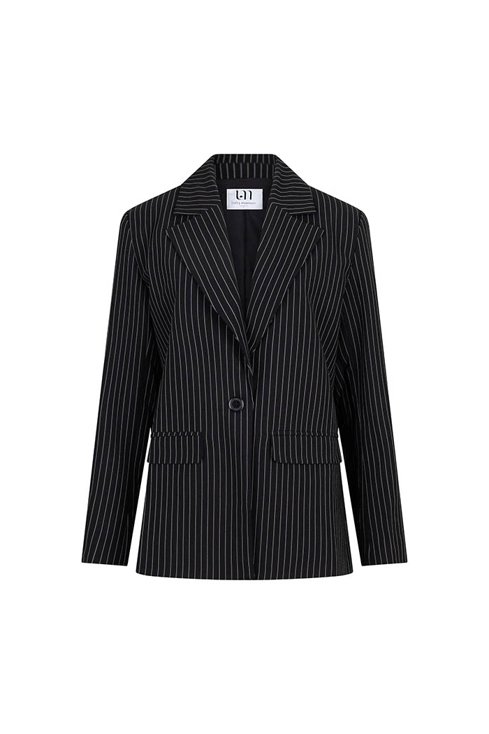 Lofty Manner Blazer Liset zwart/wit
