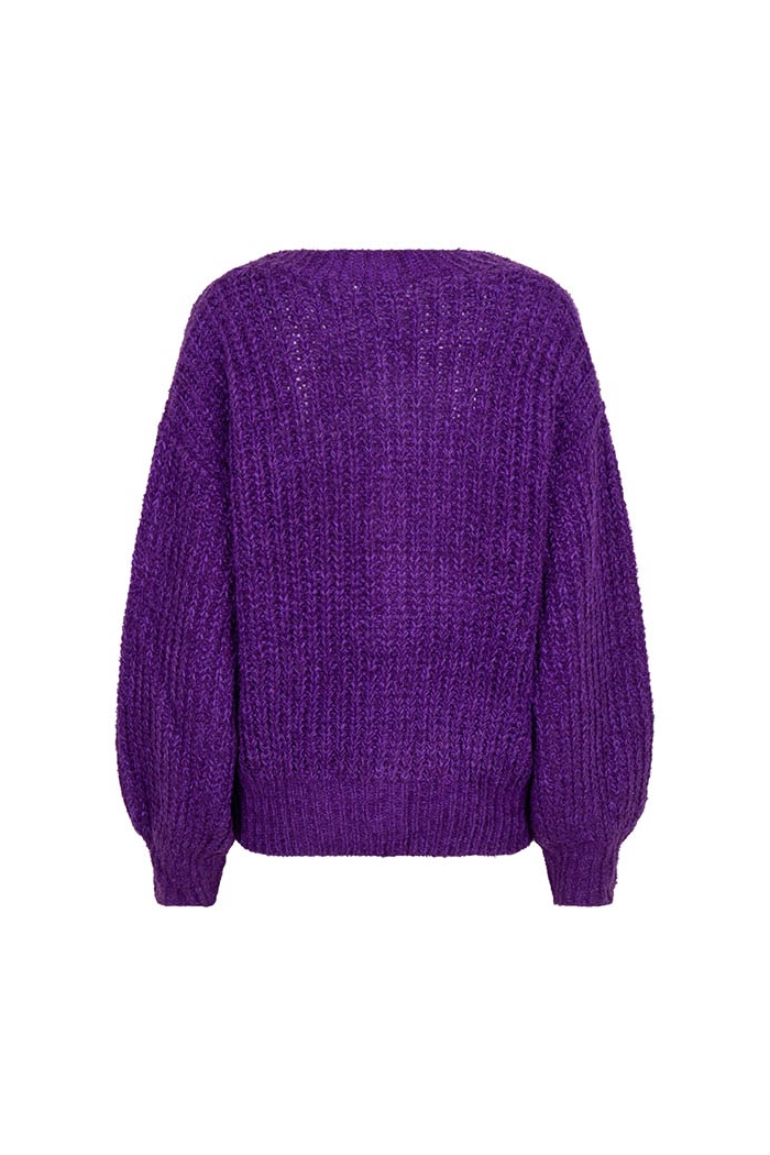 Lofty Manner Cardigan Isa purple