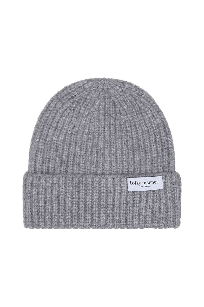 Lofty Manner Beanie Rosana grijs