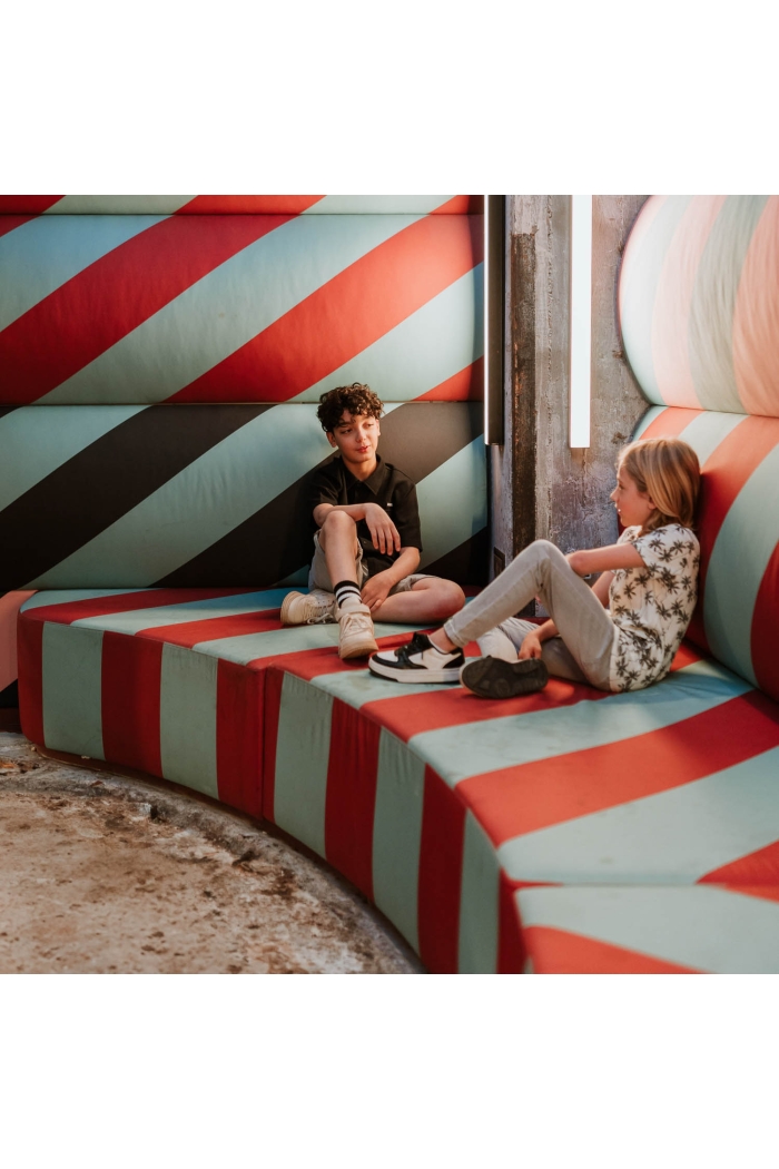 No Way Monday Ki T-shirt ss palmboom off white